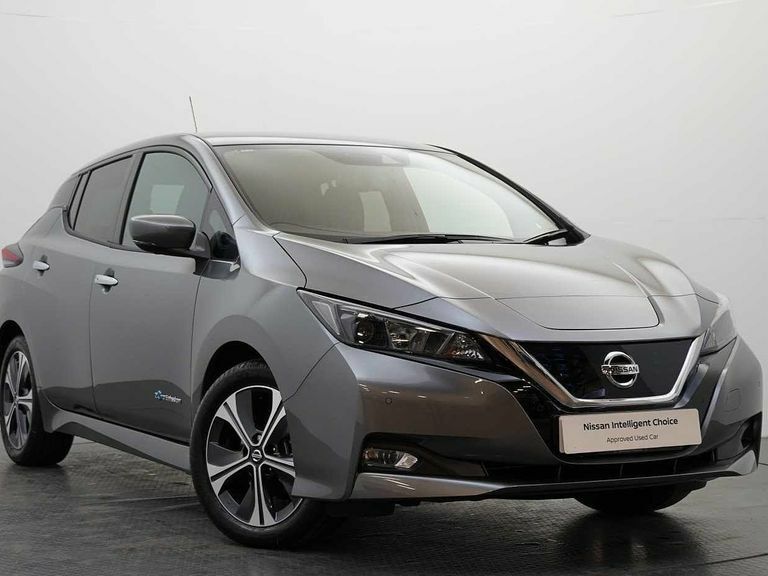 Compare Nissan Leaf 40Kw N-connecta With Sat Nav And 360 View Cameras EY70LBF Grey