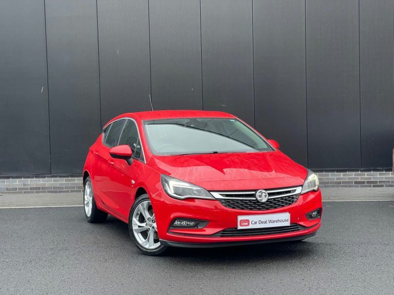 Compare Vauxhall Astra 1.6I Turbo Sri Euro 6 Ss DT68FYS Red