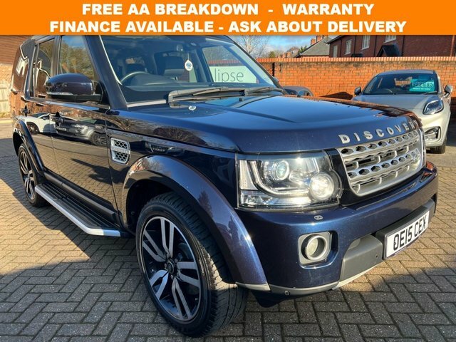 Compare Land Rover Discovery 3.0 Sdv6 Hse Luxury 255 Bhp OE15CEX Blue