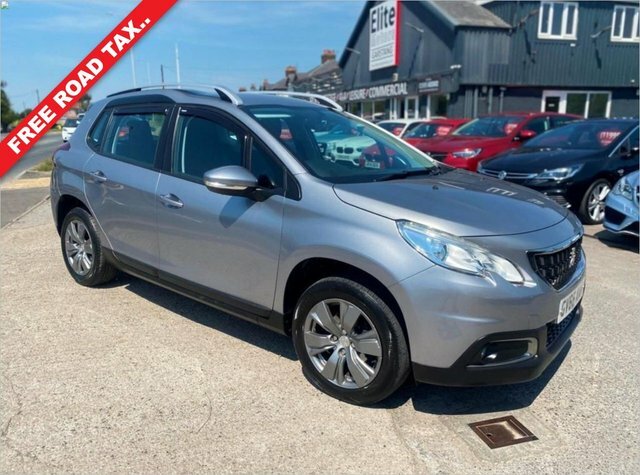 Compare Peugeot 2008 2016 1.6 Blue Hdi Active 100 Bhp GV66AAK Grey