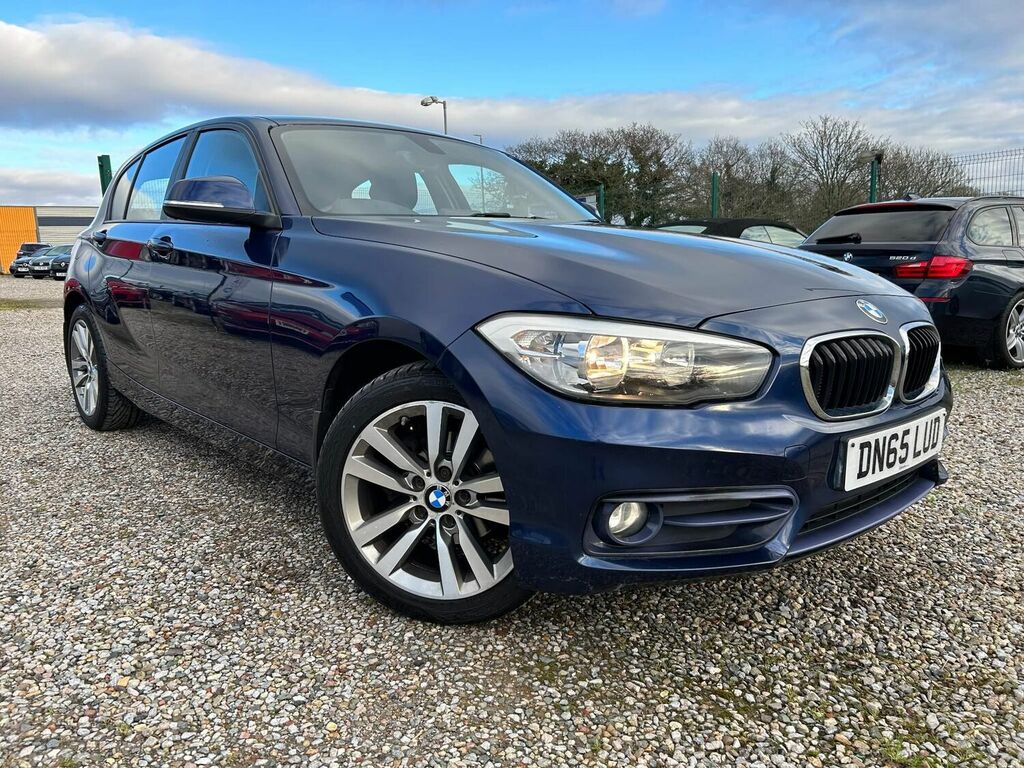 Compare BMW 1 Series Hatchback 1.5 116D Sport Euro 6 Ss 201565 DN65LUD Blue