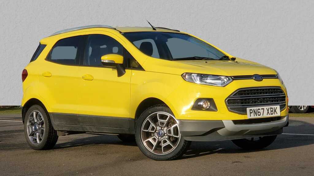 Compare Ford Ecosport 1.0 Ecoboost Titanium 17In PN67XBK Yellow