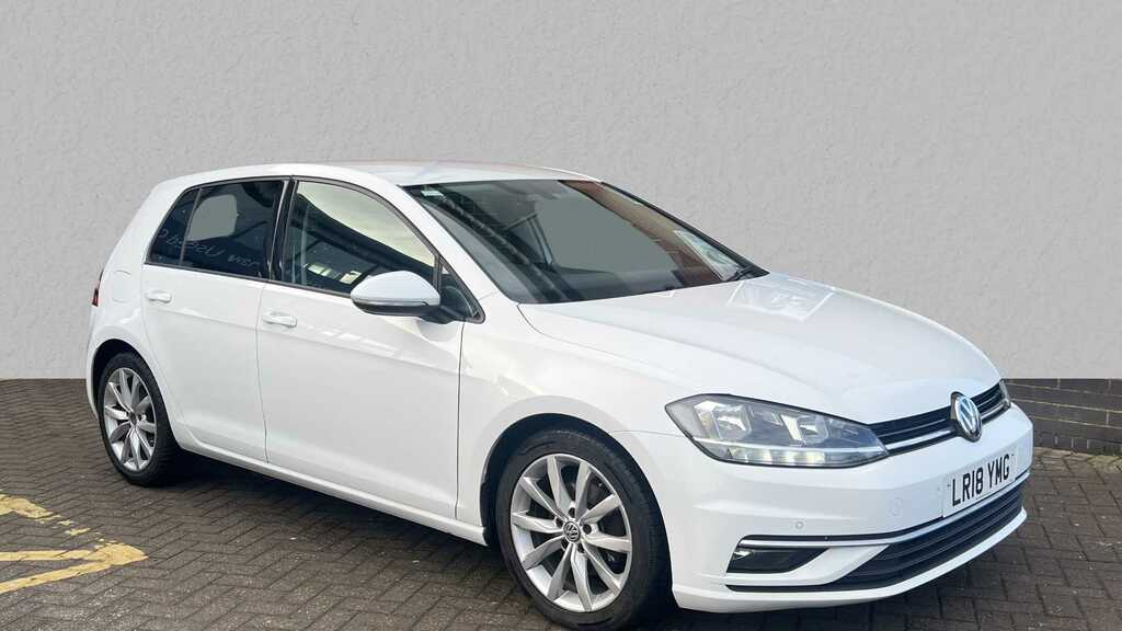 Compare Volkswagen Golf Gt Tdi Bluemotion Technology LR18YMG White
