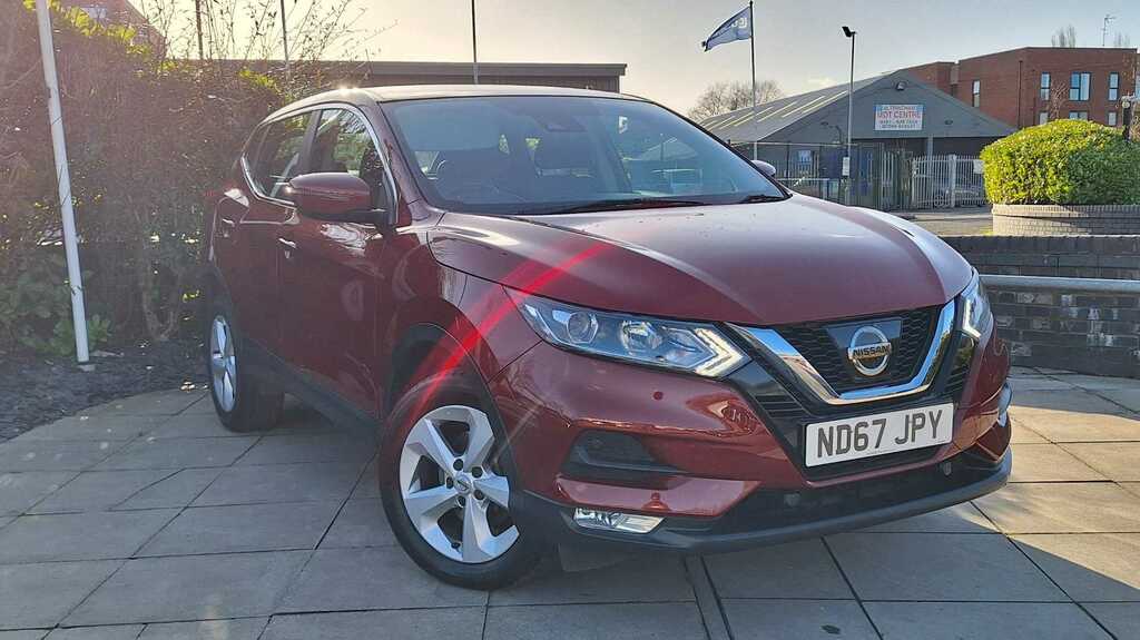 Compare Nissan Qashqai 1.5 Dci Acenta ND67JPY Red