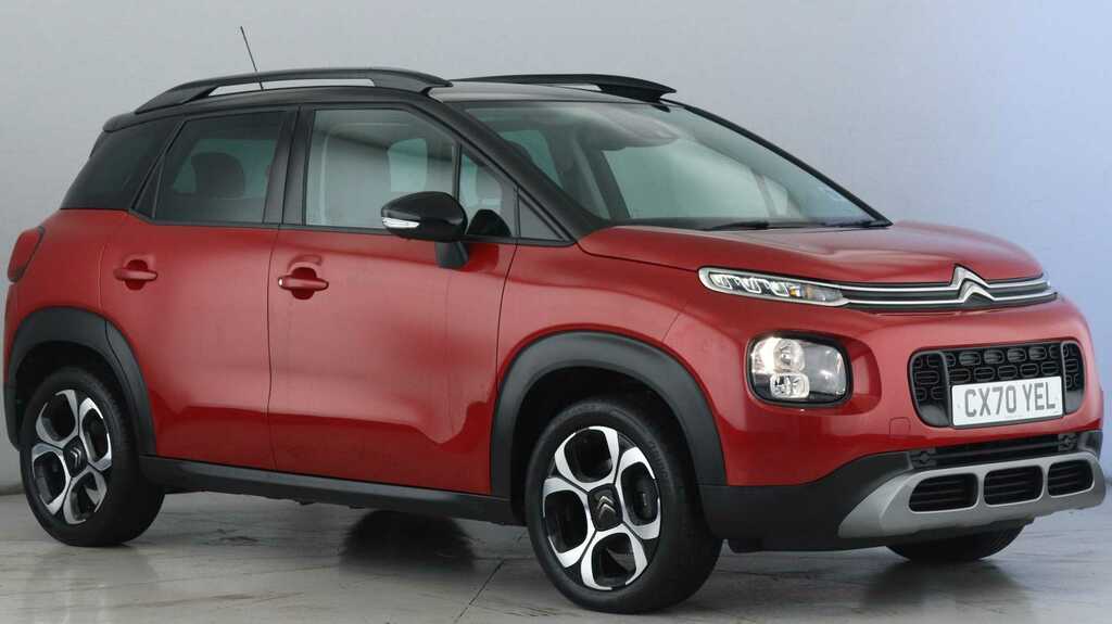 Compare Citroen C3 Aircross 1.2 Puretech 130 Flair Eat6 CX70YEL Red