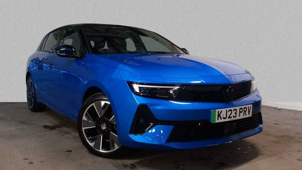 Compare Vauxhall Astra 115Kw Ultimate 54Kwh KJ23PRV Blue