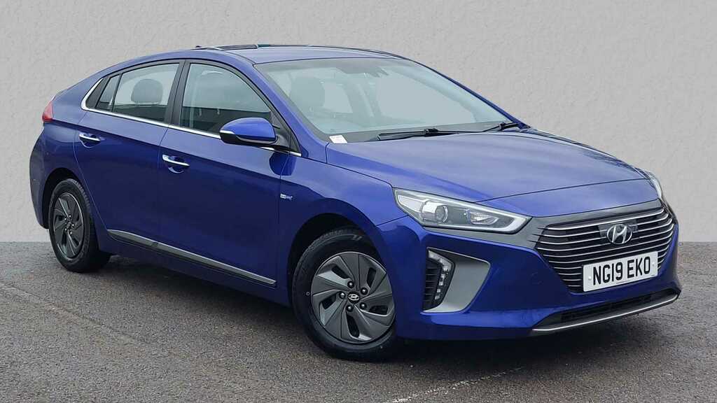 Compare Hyundai Ioniq 1.6 Gdi Hybrid Premium Dct NG19EKO Blue