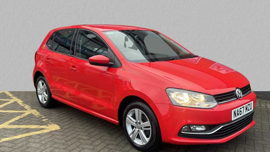 Volkswagen Polo 1.2 Tsi Match Edition Red #1