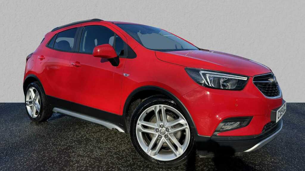 Compare Vauxhall Mokka X 1.4T Ecotec Design Line CX19UDL Red