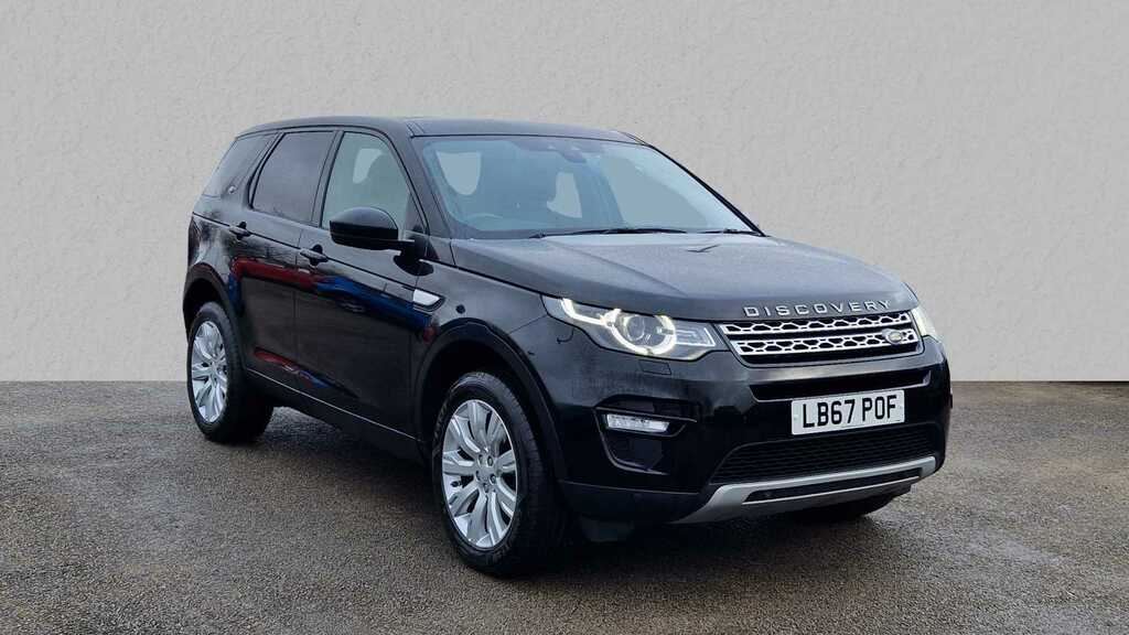 Compare Land Rover Discovery Sport Si4 Hse LB67POF Black