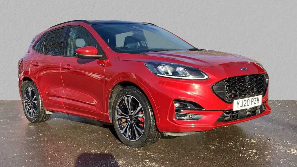 Compare Ford Kuga 2.5 Phev St-line X First Ed Cvt YJ20PZM Red