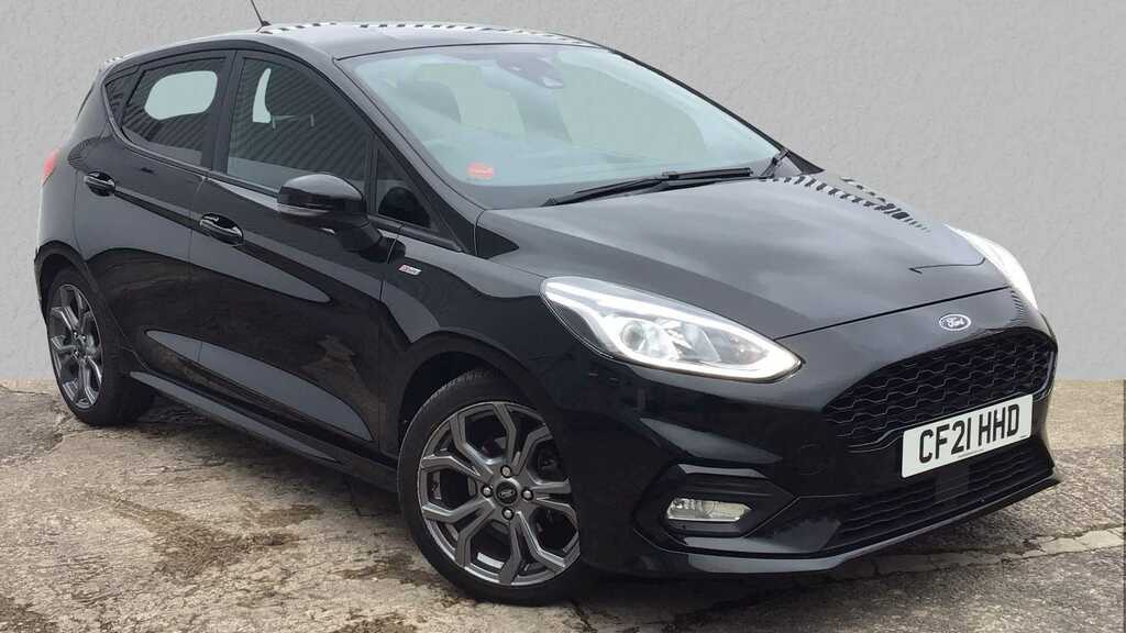 Compare Ford Fiesta 1.0 Ecoboost Hybrid Mhev 125 St-line Edition CF21HHD Black