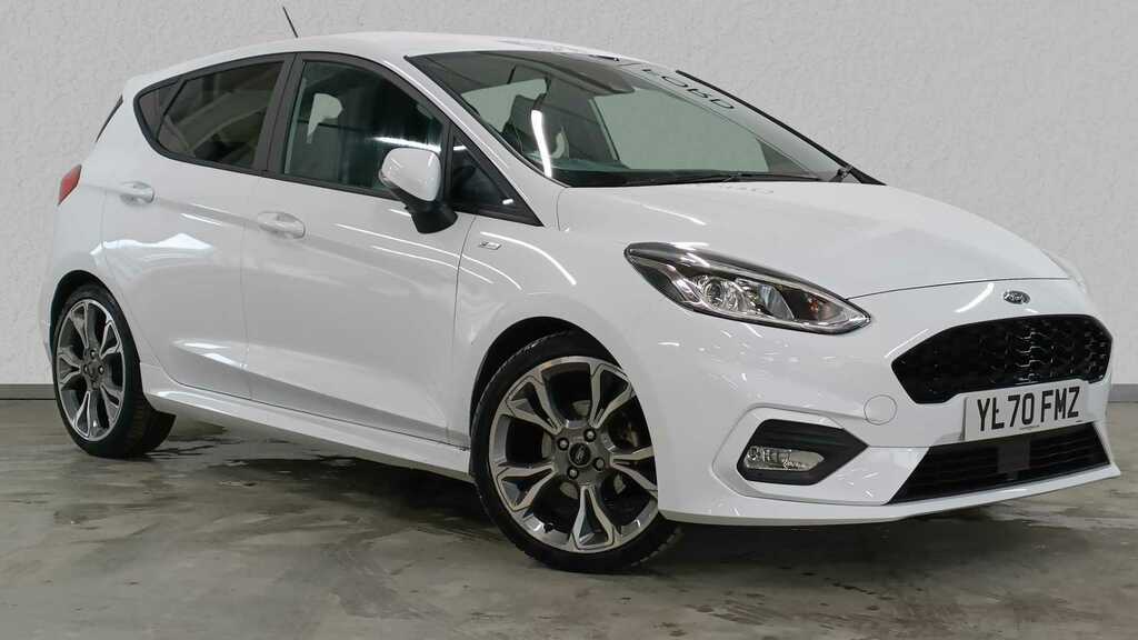 Compare Ford Fiesta 1.0 Ecoboost Hybrid Mhev 155 St-line X Edition YL70FMZ White