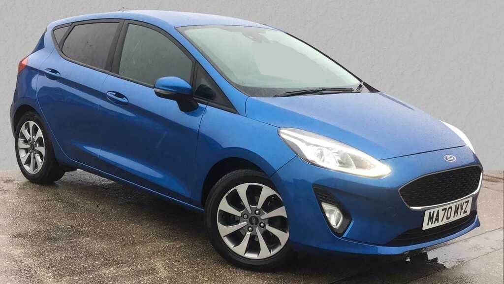Compare Ford Fiesta 1.0 Ecoboost 95 Trend MA70MYZ Blue