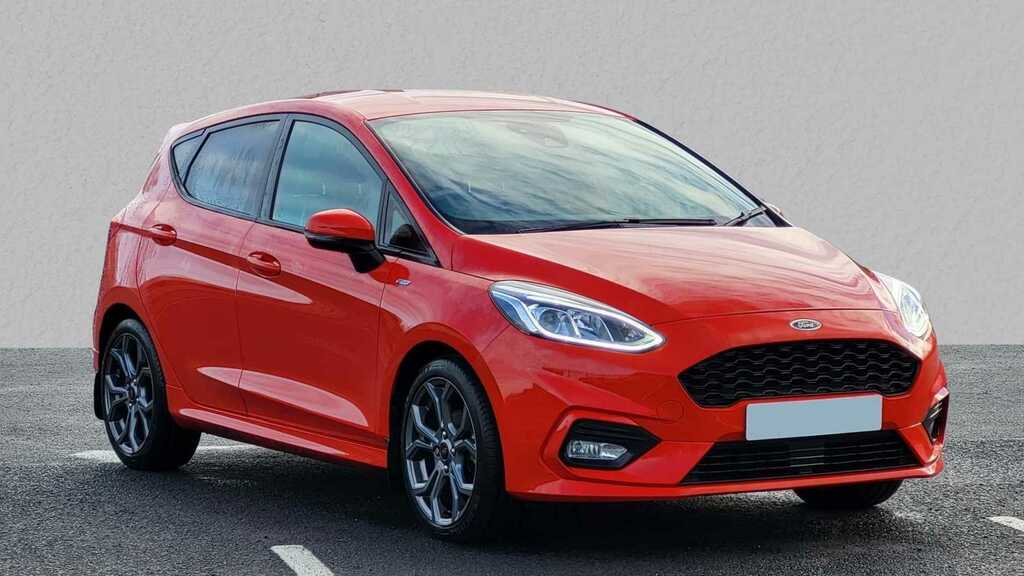 Compare Ford Fiesta 1.0 Ecoboost 95 St-line Edition SA21ABH Red