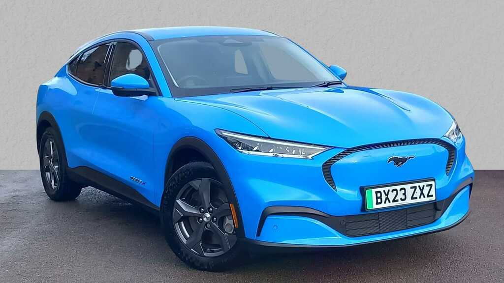 Compare Ford Mustang Mach-E 216Kw Extended Range 91Kwh Rwd Tech BX23ZXZ Blue