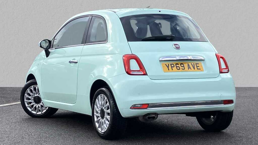 Compare Fiat 500 1.2 Lounge YP69AVE Green