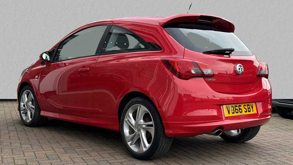 Compare Vauxhall Corsa 1.4 Sri Vx-line VO66SBY Red