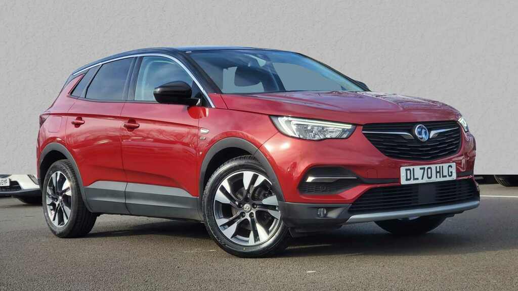 Compare Vauxhall Grandland X 1.2 Turbo Griffin DL70HLG Red