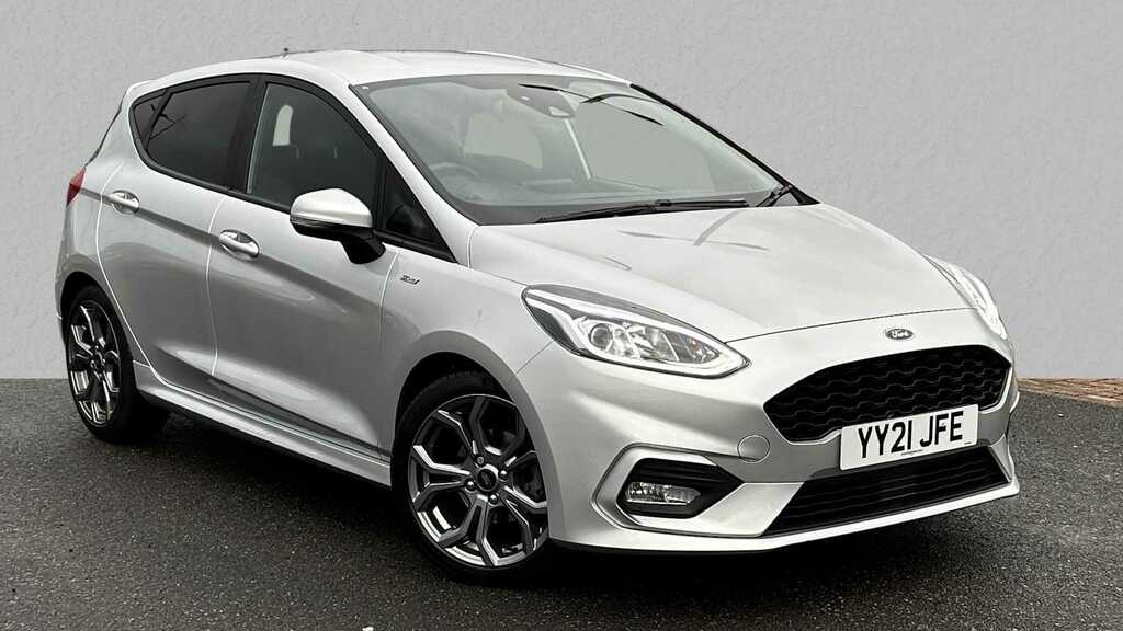 Compare Ford Fiesta 1.0 Ecoboost Hybrid Mhev 125 St-line Edition YY21JFE Silver