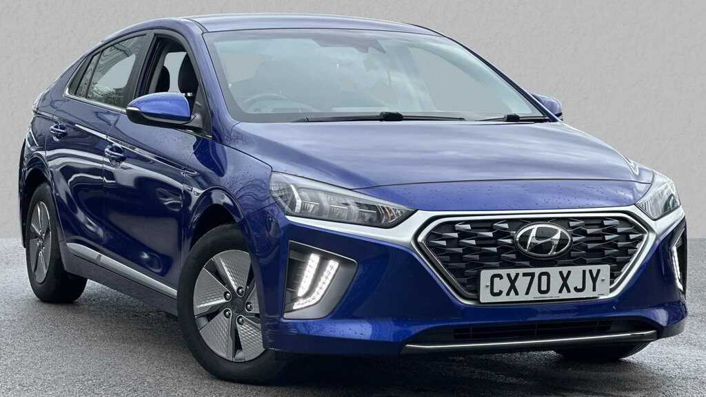 Compare Hyundai Ioniq Ioniq Premium Fhev CX70XJY Blue