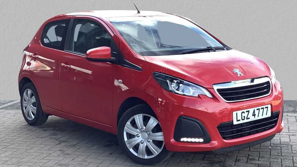 Compare Peugeot 108 1.0 72 Active LGZ4777 Red