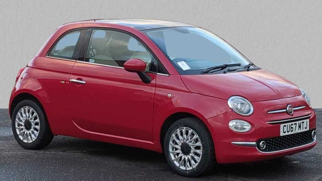 Compare Fiat 500 Lounge CU67MTJ Red