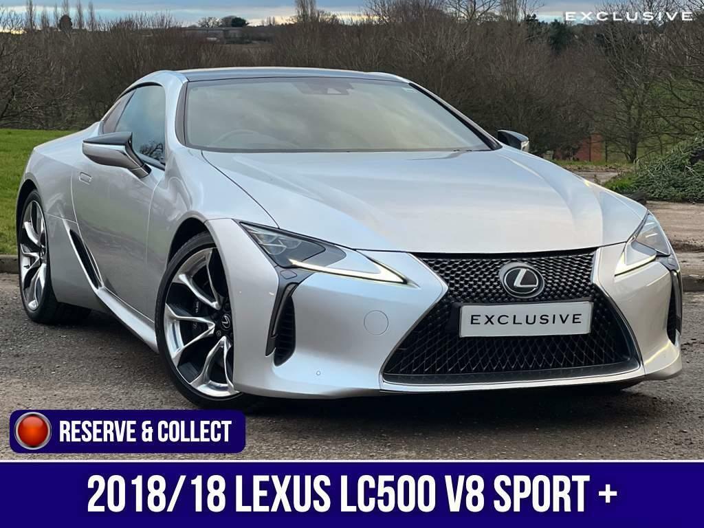 Compare Lexus LC 500 5.0 V8 Sport Plus Euro 6 RV18ZGO Silver