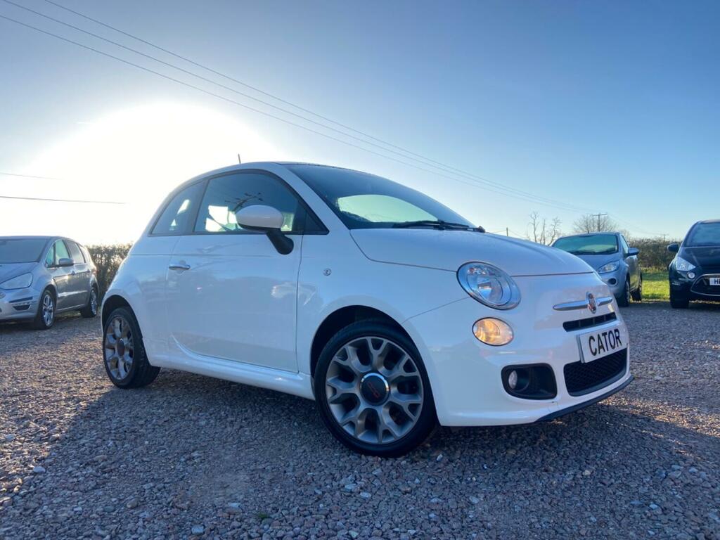 Compare Fiat 500 Hatchback 1.2 S 201363 WV63ZXR White