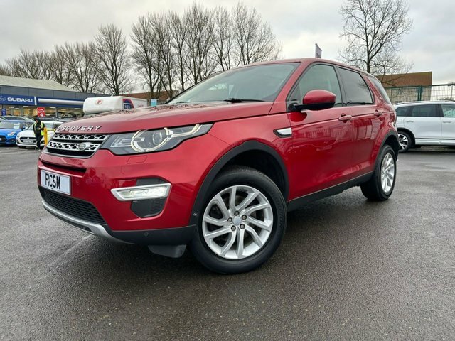 Compare Land Rover Discovery 2.0 Td4 Hse Luxury 180 Bhp OY67EOH Red