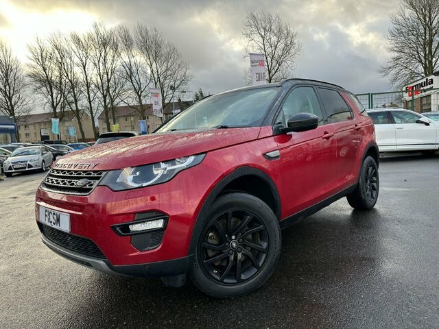 Compare Land Rover Discovery 2.0 Td4 Se Tech 180 Bhp WR67NNH Red