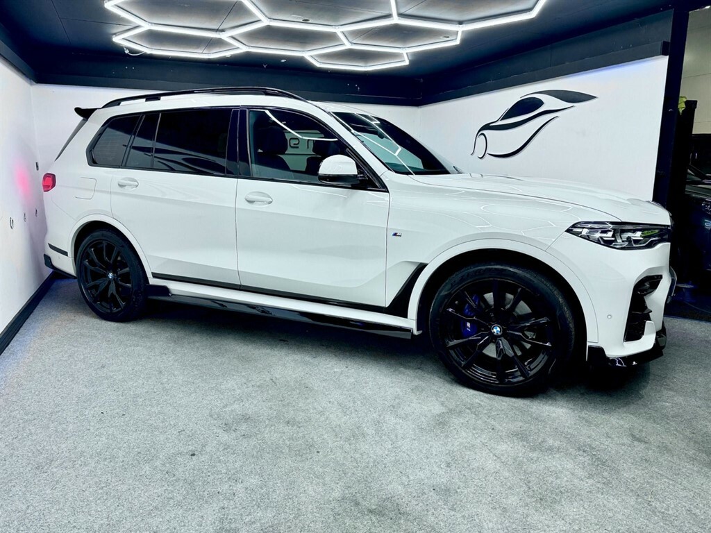 Compare BMW X7 3.0 30D M Sport Xdrive Euro 6 Ss LC69VPE White