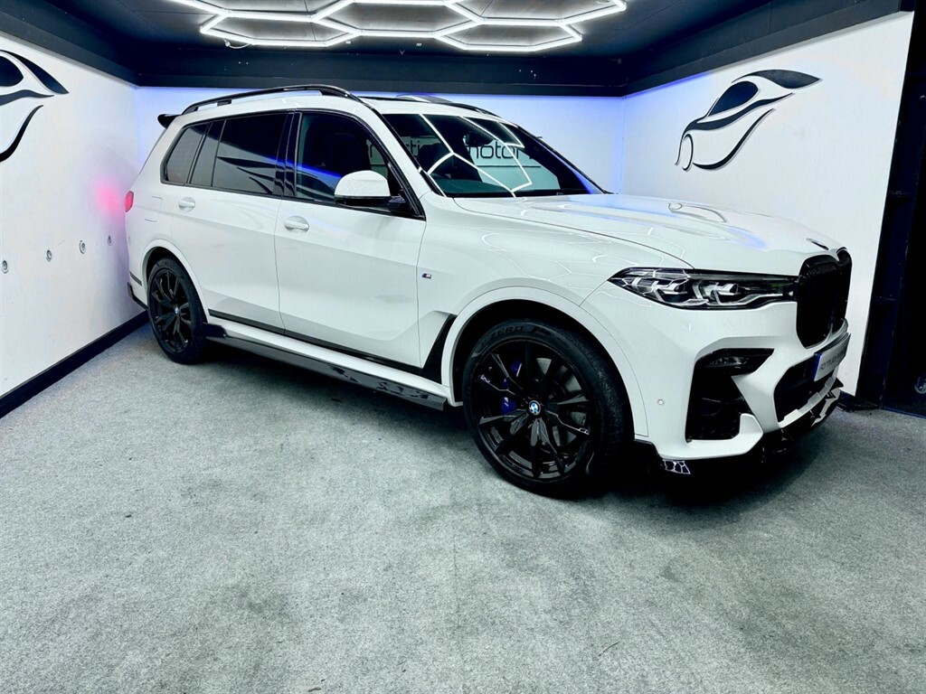 Compare BMW X7 3.0 30D M Sport Xdrive Euro 6 Ss LC69VPE White