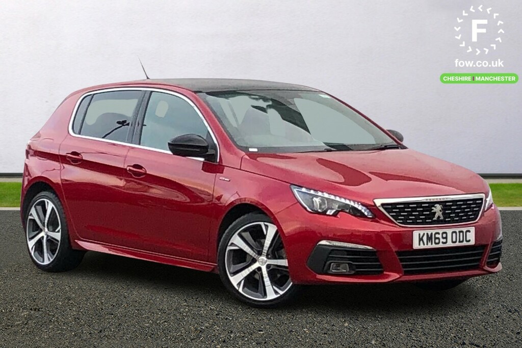 Compare Peugeot 308 Bluehdi Ss Gt Line KM69ODC Red