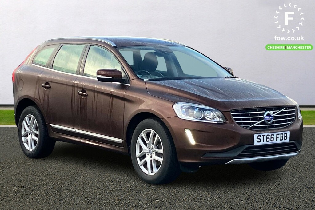 Compare Volvo XC60 D5 220 Se Lux Nav Awd Geartronic ST66FBB Brown