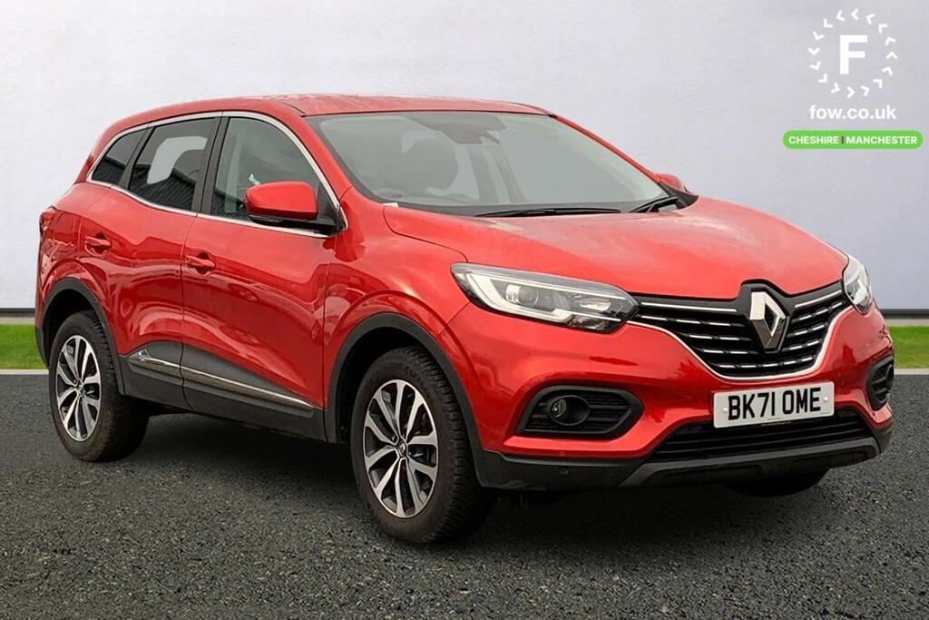 Compare Renault Kadjar 1.3 Tce Iconic Edc BK71OME Red