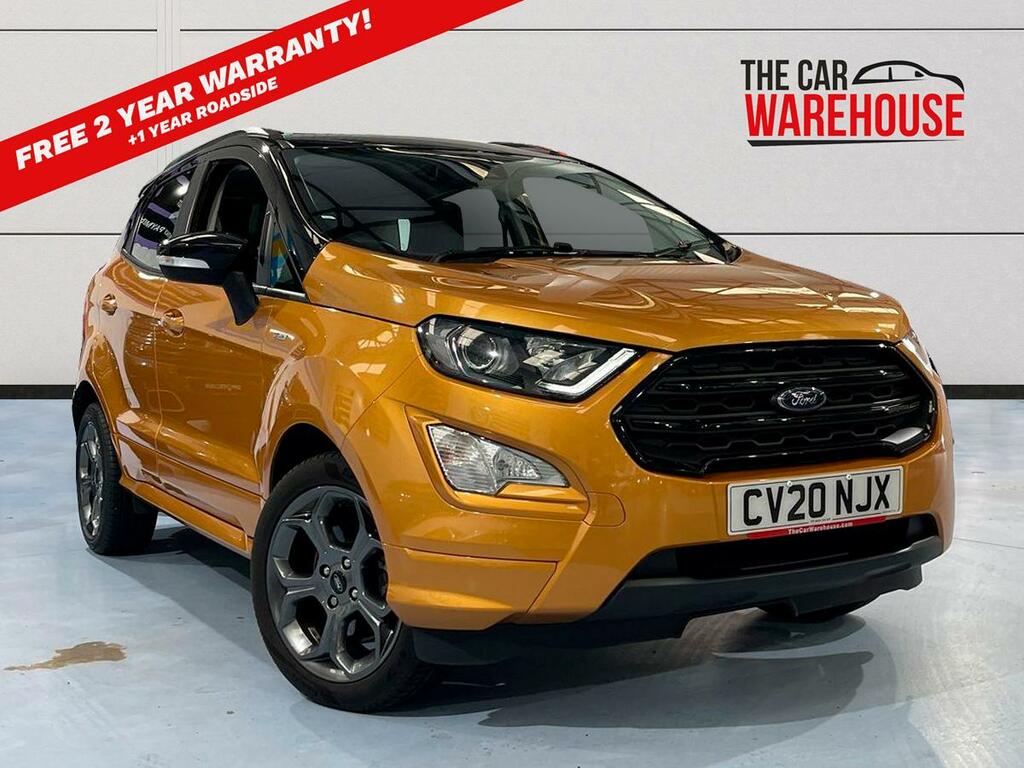 Compare Ford Ecosport 1.0 Ecoboost 125 St-line CV20NJX Yellow