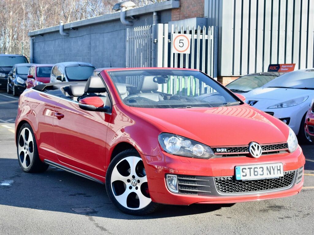 Compare Volkswagen Golf Convertible 2.0 Tsi Gti Cabriolet Euro 5 2013 ST63NYH Red