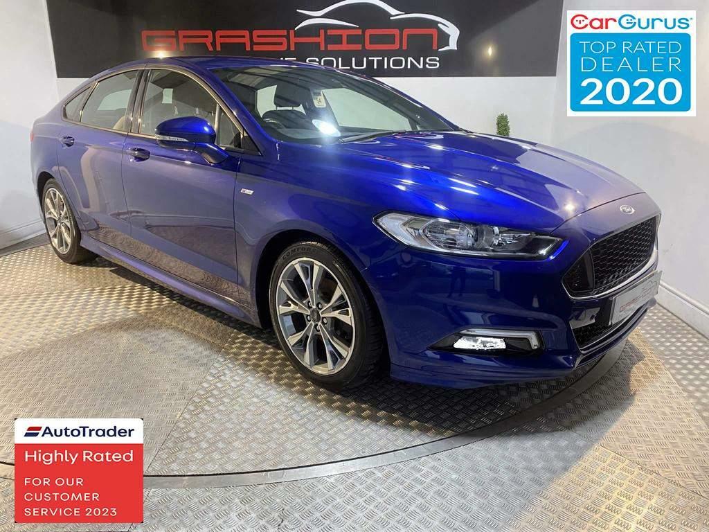 Compare Ford Mondeo 2.0 Tdci St-line AX67FKU Blue