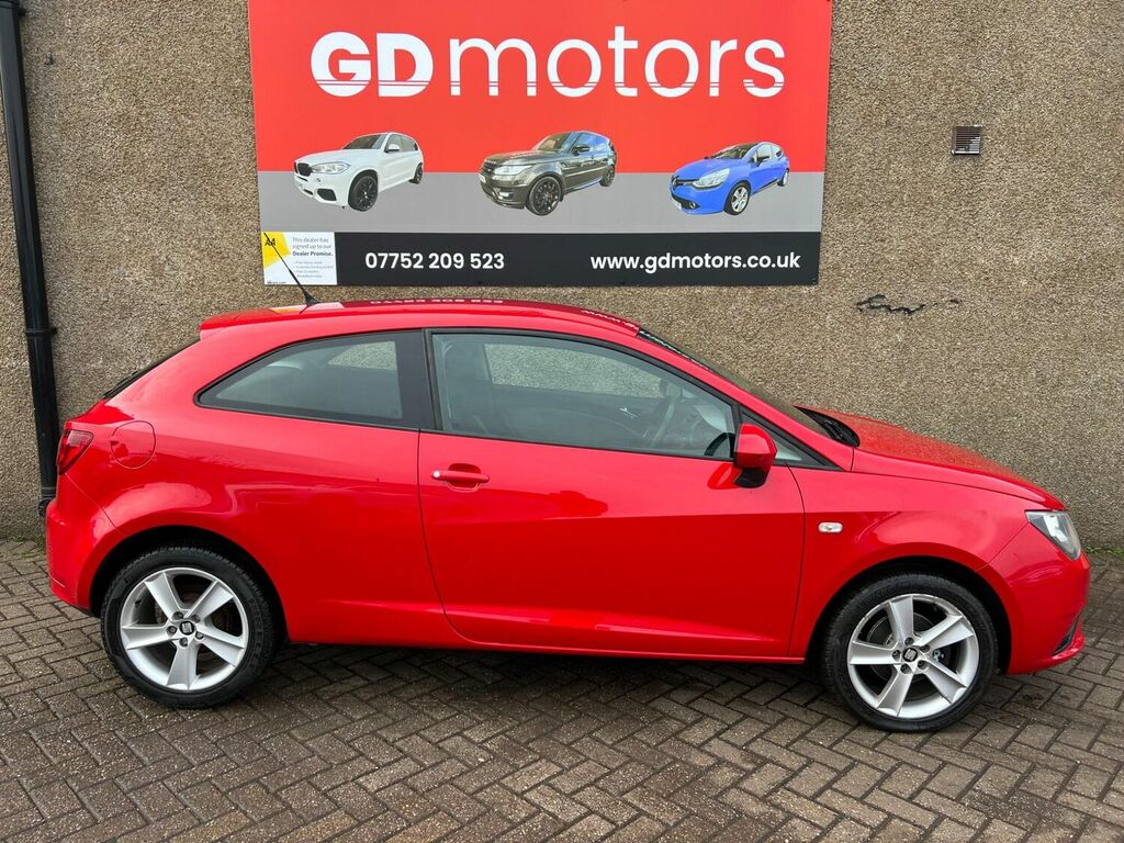 Compare Seat Ibiza Hatchback 1.4 Toca Sport Coupe Euro 5 201363 SW63GNX Red