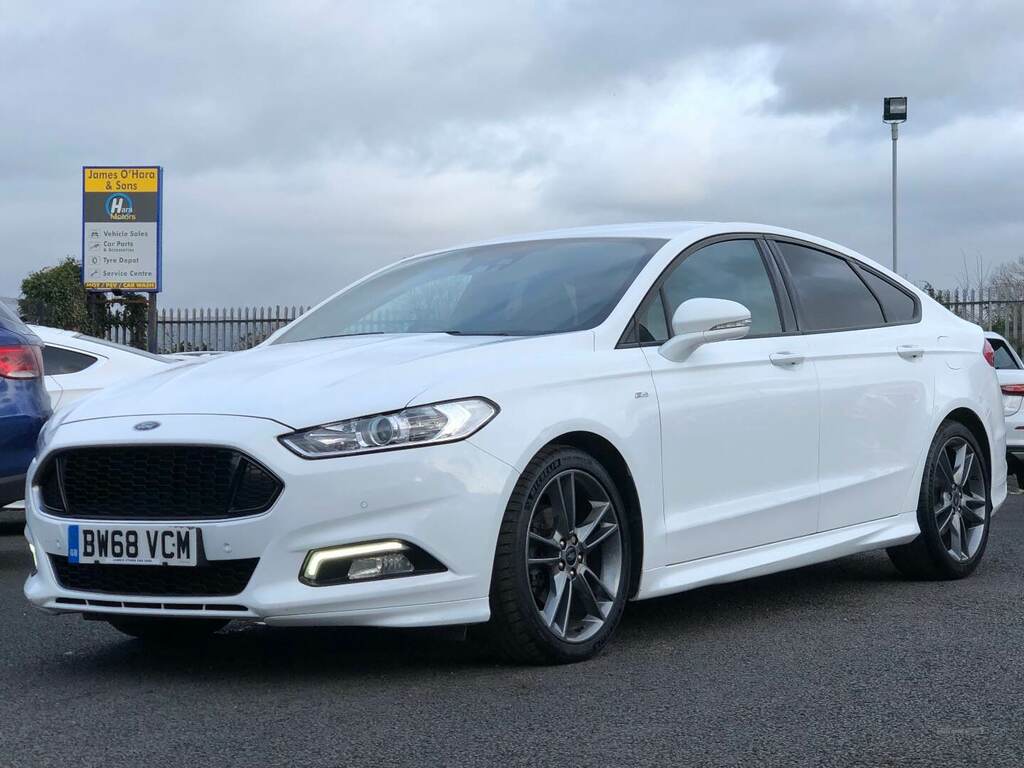 Ford Mondeo 2.0 Tdci St-line Edition White #1