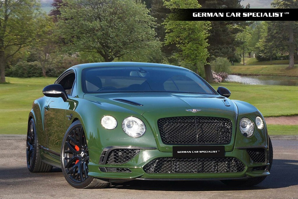 Bentley Continental Gt 4.0L Gt V8 Super Sport Conversion British Ra Green #1