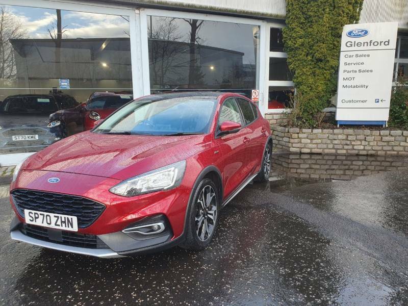Compare Ford Focus 1.0 Ecoboost 125 Active X SP70ZHN Red