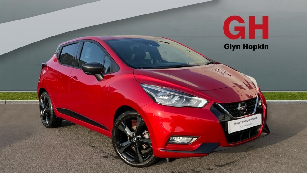 Compare Nissan Micra 1.0 Ig-t 100 N-sport Xtronic SK69BTX Red