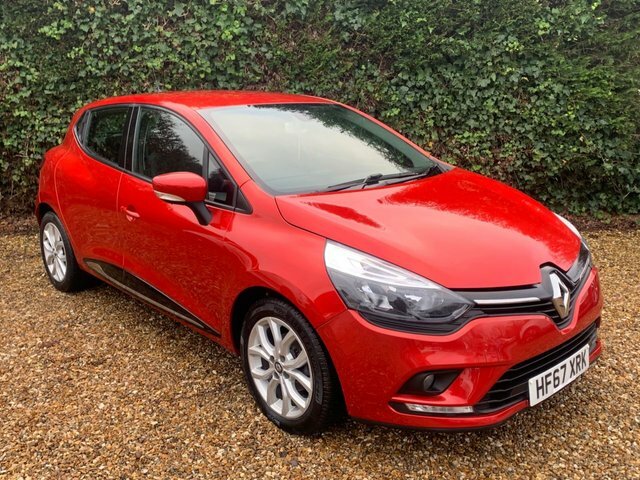 Compare Renault Clio Dynamique Nav Tce HF67XRK Red