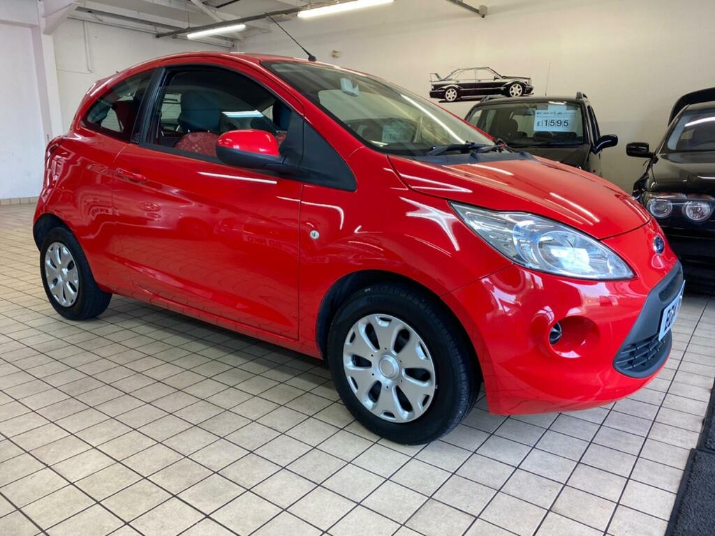 Compare Ford KA 1.2 Edge BD14XGN Red