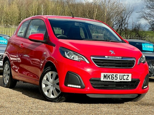 Compare Peugeot 108 1.0 Active 68 Bhp MK65UCZ Red