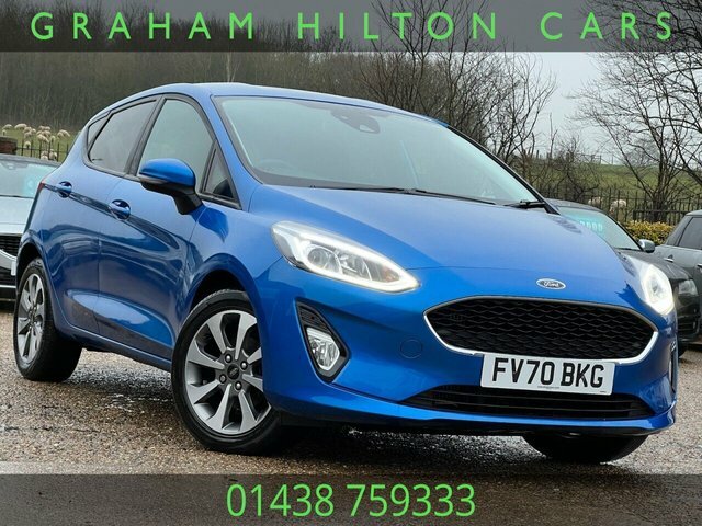 Compare Ford Fiesta 1.0 Trend 94 Bhp FV70BKG Blue
