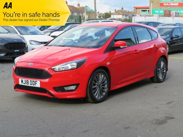 Compare Ford Focus 1.0 St-line 139 Bhp MJ18ODF Red