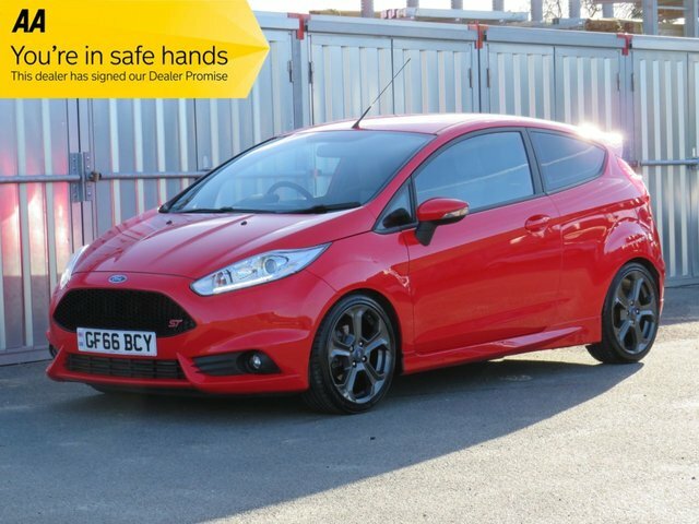 Compare Ford Fiesta 1.6 St 180 Bhp GF66BCY Red